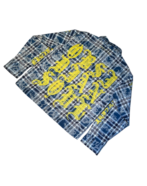 Blue Ember Flannel